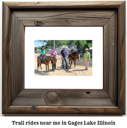 trail rides near me in Gages Lake, Illinois